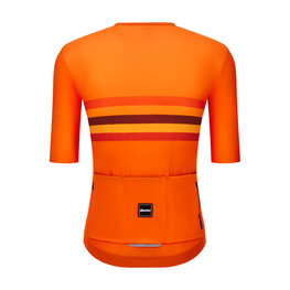 SANTINI Cycling short sleeve jersey - UCI WORLD CHAMPION NETHERLANDS - orange