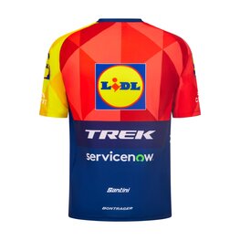 SANTINI Cycling short sleeve t-shirt - LIDL TREK - TECHNICAL T-SHIRT