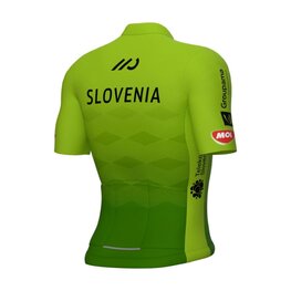 ALÉ Cycling short sleeve jersey - SLOVENIAN FEDERATION PRIME 2024 - green