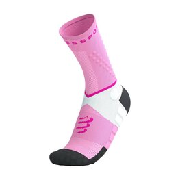 COMPRESSPORT Cyclingclassic socks - ULTRA TRAIL SOCKS V2.0 - pink
