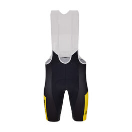 SANTINI Cycling bib shorts - TDF FAN LEADER - black