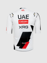 PISSEI Cycling short sleeve jersey - UAE TEAM EMIRATES - XRG 2026 REPLICA - white/black/red