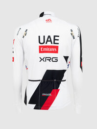 PISSEI Cycling summer long sleeve jersey - UAE TEAM EMIRATES - XRG 2026 REPLICA - white/red/black