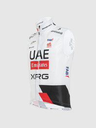 PISSEI Cycling gilet - UAE TEAM EMIRATES 2026 REPLICA - white/red/black