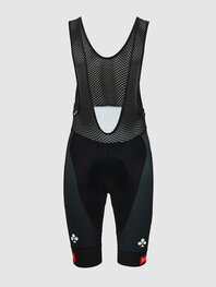 PISSEI Cycling bib shorts - UAE TEAM EMIRATES 2025 REPLICA - black