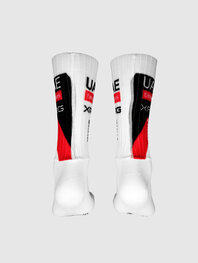 PISSEI Cyclingclassic socks - UAE TEAM EMIRATES 2026 AERO - white/red/black