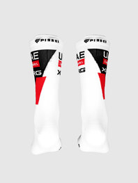 PISSEI Cyclingclassic socks - UAE TEAM EMIRATES - XRG 2026  - white/black/red