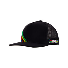 SANTINI Cycling hat - UCI WORLD CHAMPION - black