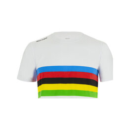 SANTINI Cycling short sleeve t-shirt - UCI OFFICIAL WORLD CHAMPION - multicolour