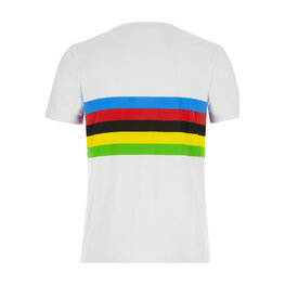 SANTINI Cycling short sleeve t-shirt - UCI OFFICIAL WORLD CHAMPION - multicolour