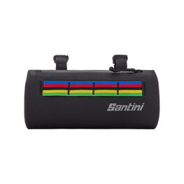 SANTINI Cycling bag - UCI WORLD CHAMPION HANDLEBAG - black