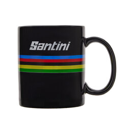 SANTINI cups - UCI WORLD CHAMPION MUG - black