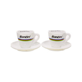 SANTINI cups - UCI WORLD CHAMPION ESPRESSO CUPS - multicolour