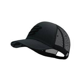 COMPRESSPORT Cycling hat - TRUCKER CUP - black