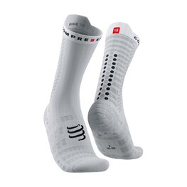 COMPRESSPORT Cyclingclassic socks - PRO RACING SOCKS V4.0 ULTRALIGHT BIKE - grey