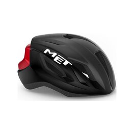 MET Cycling helmet - STRALE - black/red
