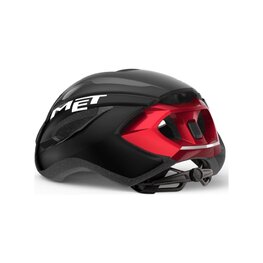 MET Cycling helmet - STRALE - black/red