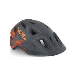 MET Cycling helmet - ELDAR - grey/orange