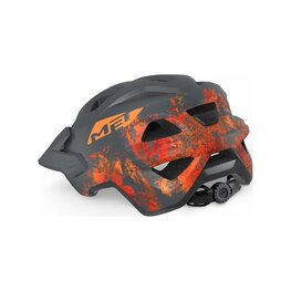 MET Cycling helmet - ELDAR - grey/orange