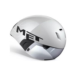 MET Cycling helmet - CODATRONCA - white/silver