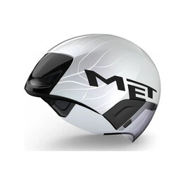 MET Cycling helmet - CODATRONCA - white/silver