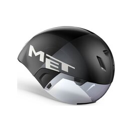 MET Cycling helmet - CODATRONCA - black/silver