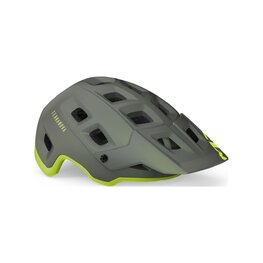 MET Cycling helmet - TERRANOVA - grey/yellow