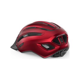 MET Cycling helmet - DOWNTOWN - red