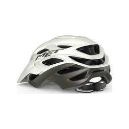 MET Cycling helmet - VELENO - white/grey