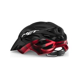 MET Cycling helmet - VELENO - black/red