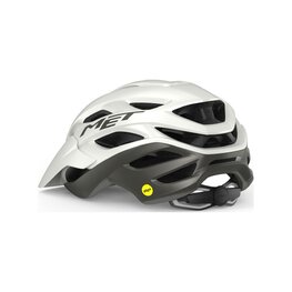 MET Cycling helmet - VELENO MIPS - white/grey