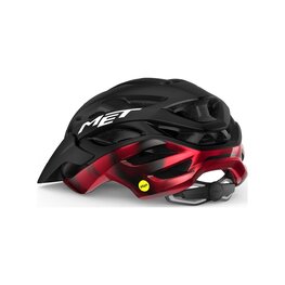 MET Cycling helmet - VELENO MIPS - black/red