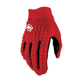 100% SPEEDLAB Cycling long-finger gloves - GEOMATIC - red