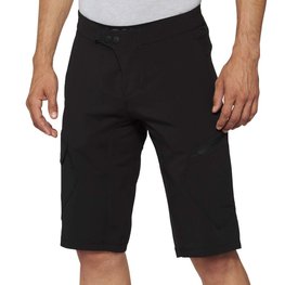 100% SPEEDLAB Cycling shorts without bib - RIDECAMP - black