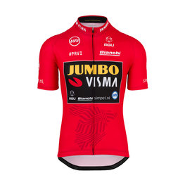 AGU Cycling short sleeve jersey - JUMBO-VISMA 2019 - red