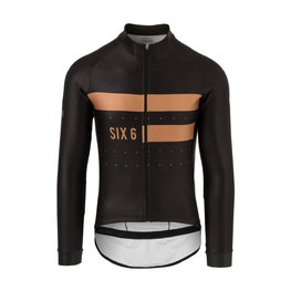 AGU Cycling windproof jacket - SIX6 - black/brown