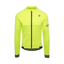 AGU Cycling thermal jacket - ESSENTIAL WINTER - yellow