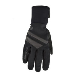 AGU Cycling long-finger gloves - WEATHERPROOF - black