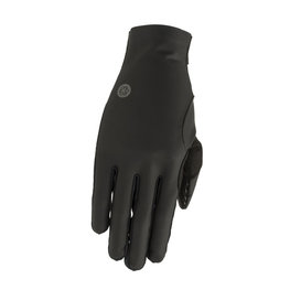 AGU Cycling long-finger gloves - RACEDAY FLEECE - black