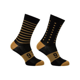 AGU Cyclingclassic socks - SIX6 MERINO - brown/black
