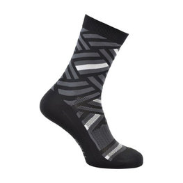 AGU Cyclingclassic socks - WINTER AMAZE - grey/black