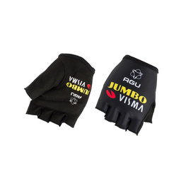 AGU Cycling fingerless gloves - JUMBO-VISMA 2020 - black