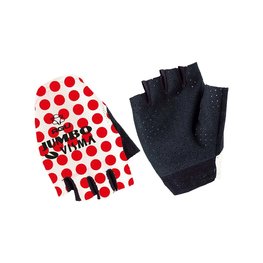 AGU Cycling fingerless gloves - JUMBO-VISMA 2022 - red/white