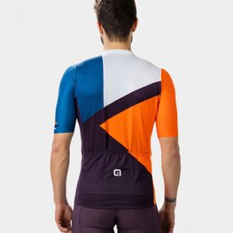 ALÉ Cycling short sleeve jersey - NEXT - orange/blue/black/white