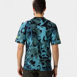 ALÉ Cycling short sleeve jersey - CORNER - blue