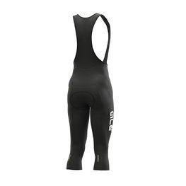 ALÉ Cycling 3/4 length bib shorts - WINTER - black/white