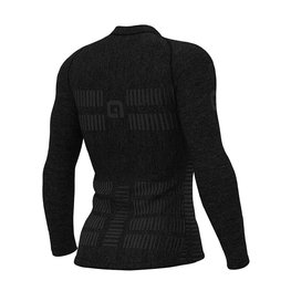ALÉ Cycling long sleeve t-shirt - SEAMLESS WOOL - grey