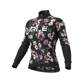 ALÉ Cycling winter set - FIORI LADY WINTER - black