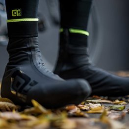 ALÉ Cycling shoe covers - KLIMATIK  - black