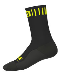 ALÉ Cyclingclassic socks - STRADA WINTER 18 - yellow/black